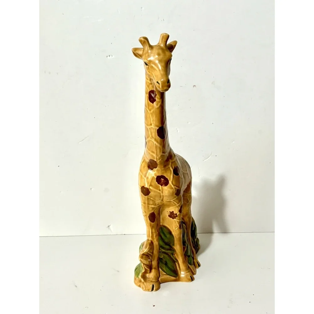 Vintage Ceramic Giraffe Decor Figure 12